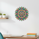 Vibrant Fusion Mandala Wall Decor