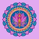 Lotus Mandala Spiritual Wall Decor