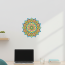 Rainbow Bloom Mandala Wall Decor