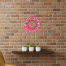 Leaf Swirl Harmony Mandala Wall Decor