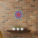 Symmetric Petal Aura Mandala Wall Decor