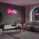 She Dreams Neon Sign