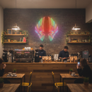 Colourful Wings Neon Sign