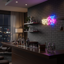 Ghar Bar Neon Light Sign