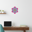 Floral Harmony Mandala Wall Decor