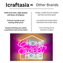 Home Sweet Home Neon Light Sign