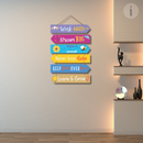 Work hard dream big wall hanging - ICraft asia