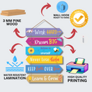 Work hard dream big wall hanging - ICraft asia