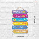 Work hard dream big wall hanging - ICraft asia