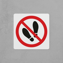 Remove Your Shoes Sign
