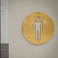 Gents Restroom Sign
