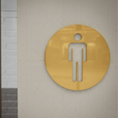 Gents Restroom Sign