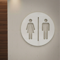 Unisex Restroom Sign