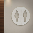 Unisex Restroom Sign
