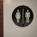 Unisex Restroom Sign
