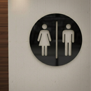 Unisex Restroom Sign