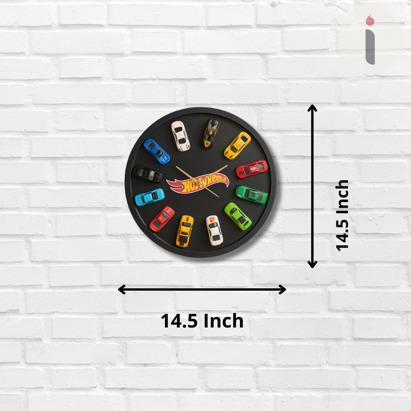 Die Cast Car Clock