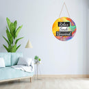 Relax Soak Unwind Life quotes Wooden Wall Hanging - ICraft asia