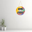 Relax Soak Unwind Life quotes Wooden Wall Hanging - ICraft asia