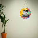 Relax Soak Unwind Life quotes Wooden Wall Hanging - ICraft asia