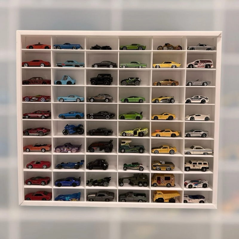 60-Car Hot Wheels Display Case
