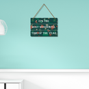 Most Wonderful Time of the Year Wall Hanging