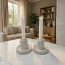 Modern Speckled Candle