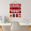 "Tis The Season To Be Jolly" Christmas wall hanging - ICraft asia