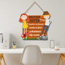 "Brother &amp; Sister" Wall Hanging - ICraft asia