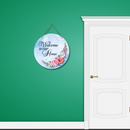 Welcome to Our Home wooden wall hanging