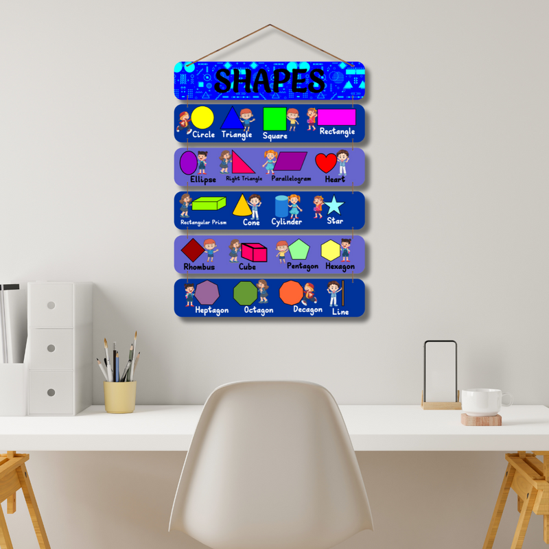 "Shapes" wall hanging - ICraft asia