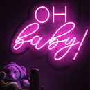 Oh Baby! Neon Sign