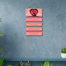 The Promise of Love You Couple Wooden Wall Hanging