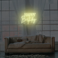 Happy Birthday Neon Sign