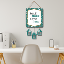 "Smile More, Worry Less" wall hanging - ICraft asia