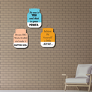 inspiring wooden wall hanging