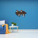 Elegant Wooden Key Holder with Elephant Design - ICraft asia