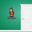 Traditional Namaste Welcome Wall Hanging