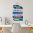 "Live Simply" Wall Hanging - ICraft asia