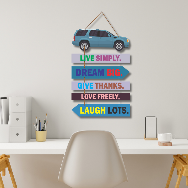 "Live Simply" Wall Hanging