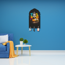 Colorful Buddha Wooden Wall Key Holder - ICraft asia