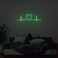 Heartbeat Neon Sign