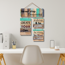 "Never Stop Dreaming" wall hanging - ICraft asia