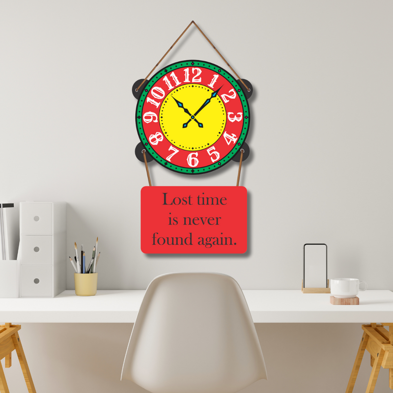 "Lost Time" Wall Hanging