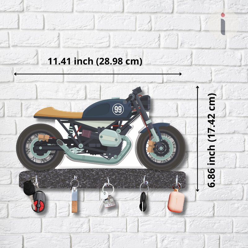 Classic Bike Wall Key Holder - ICraft asia