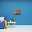 I Love You Mom & Dad Wooden Wall Key Holder - ICraft asia