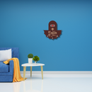 Har Har Mahadev Wooden Wall Key Holder - ICraft asia