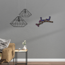 Love Birds Wooden Key Holder