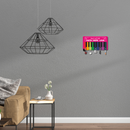 Faith Hope Love Wooden Key Holder