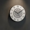 Timeless Whimsy – Vintage Ivory Wall Clock